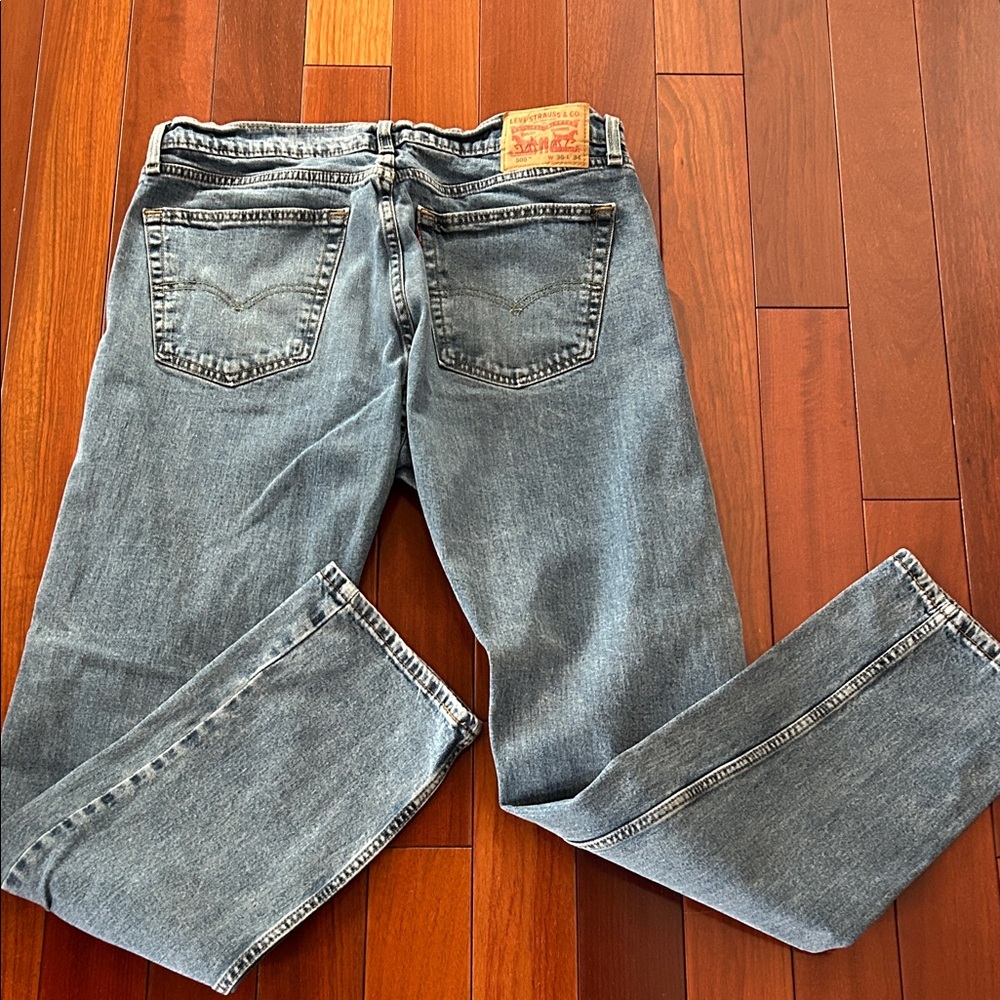 Levi's Classic Straight Fit Denim Jeans, Mens 36x34